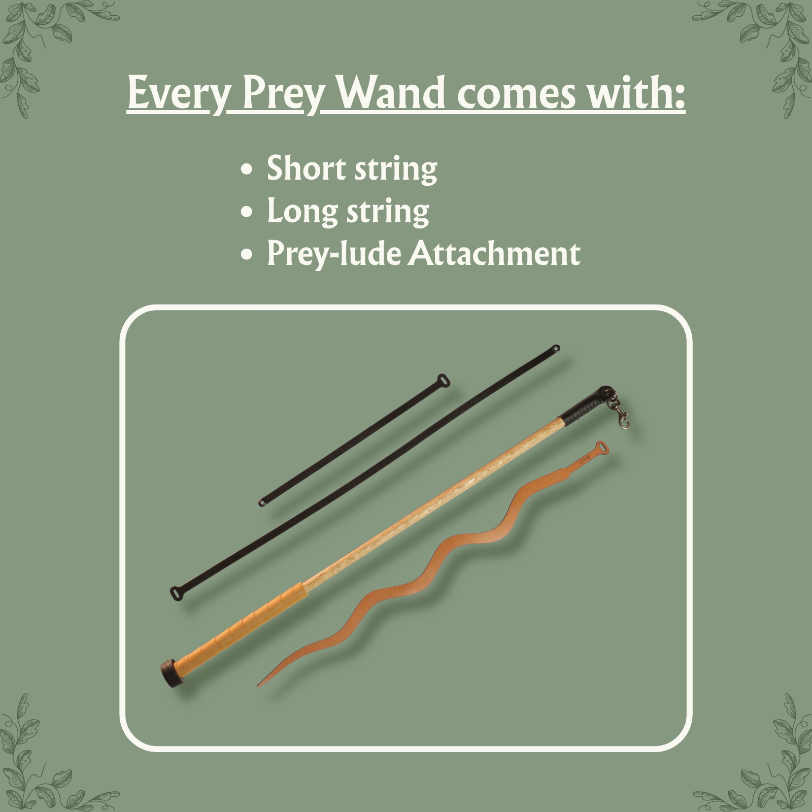 Panthera Prey Wand - Black on Black