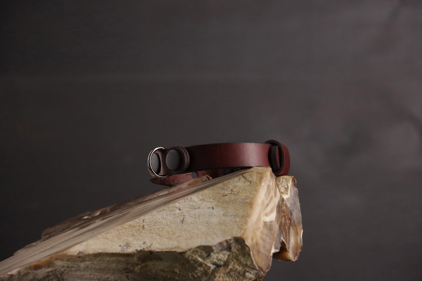 Classic Breakaway Collar - Oxblood & Black